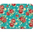 thumbnail image 1 of Rubber Dish Drying Mat for Kitchen Counter Large Boho Flowers Washable Quick Home Coffee Pad Fit Under Sink,Bar,Utensils 18x24in, 1 of 5