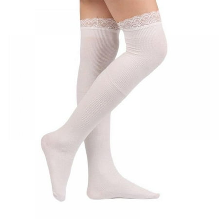 

Gothic Lolita Thigh High Socks Over Knee Socks Women Lace Sexy Stockings