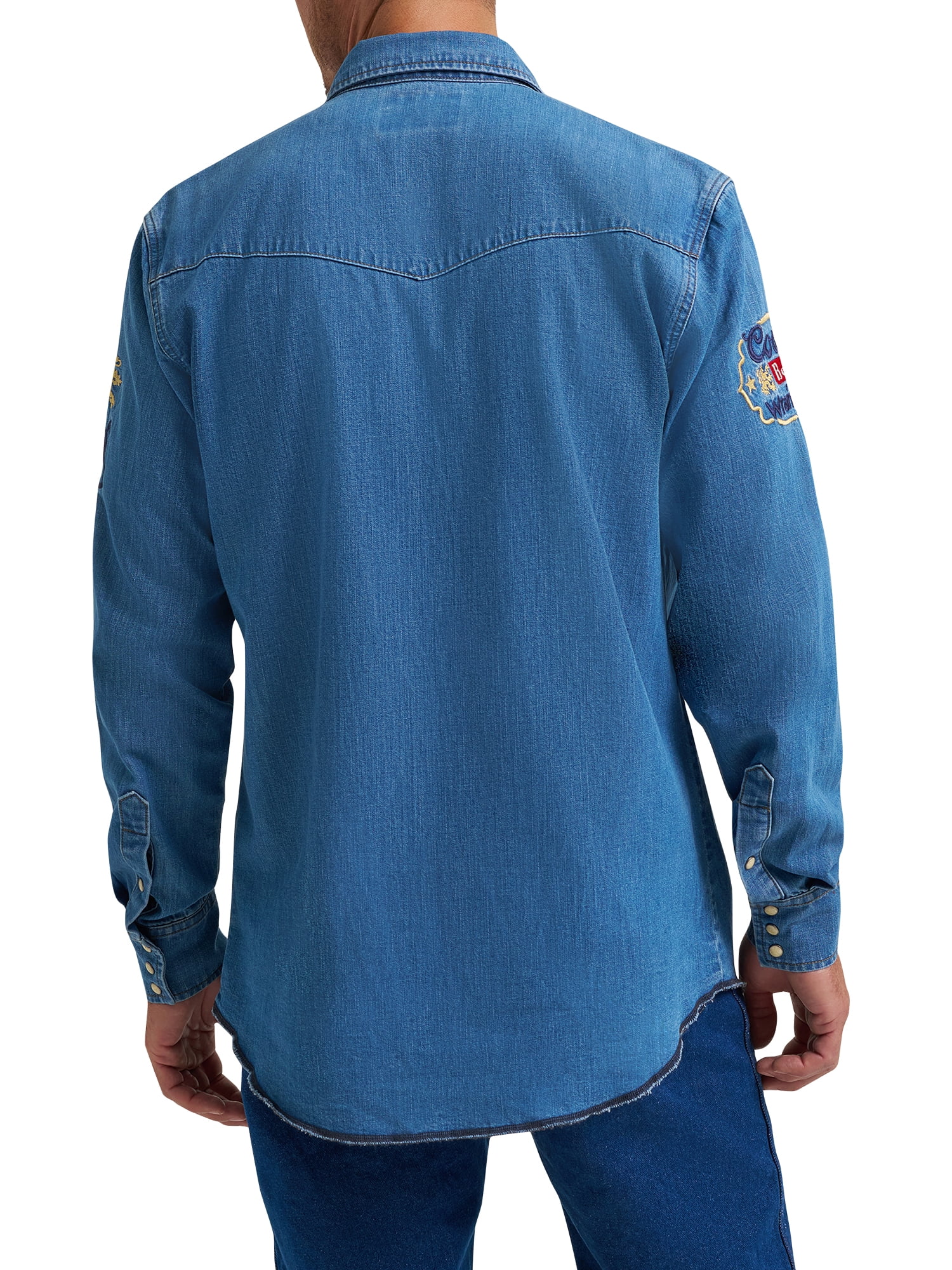 Wrangler® x Coors® Denim Shirt, Sizes S-2XL