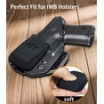 thumbnail image 2 of Kit de fundas con forma de cuña HOGIKUO para IWB y Appendix Carry, color negro, 2 of 6
