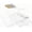 Clear, variant on 8 count Buffet Risers, Large Risers with Mini Signs, Buffet Table Cube Display Stands Box Risers for Party Catering Dessert Nesting Risers with Hollow Bottom White
