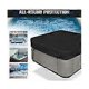 thumbnail image 5 of Square bathtub cover 210D very durable and waterproof - UV protection - 220 x 220 x 90 cm (L x W x H) - Black, 5 of 5