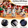 thumbnail image 5 of YANTONG Cellophane Bags 12"x16", 100 Pack Clear Gift Bags, Bottom Gusset for Stand-Up Display, Medium Plastic Cellophane Gift Wrap, Ideal for Large Goodies, Treats, Favors, Mugs, Includes 100 Ties, 5 of 5