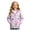 Pink, variant on Linfrsh Lightweight Jacket for Girls Kids & Toddler II Girls' Print Water-resistant Jacket(Purple,3-4 Years)