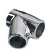 Sea-dog 286060-1 Round Base Rail Fitting 60 Size Seadog 286060-1 7/8IN 60DEG Cp Zinc Round Base - Seadog 286060-1... Boat Railing Fittings