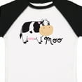 thumbnail image 4 of Inktastic Moo Says the Cow Boys or Girls Toddler T-Shirt, 4 of 5