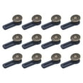 thumbnail image 1 of Unique Bargains Rallonges de Boutons, Lot de 12 - Extension de Taille en Silicone pour Pantalons (Cuivre Foncé, 1.38 Pieds), 1 of 7