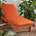 thumbnail image 6 of Greendale Home Fashions 73 x 23 in. Rust Outdoor Chaise Cushion, 6 of 8