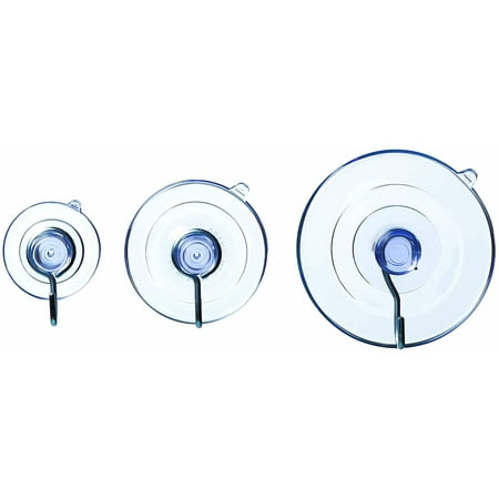

Adams 9761-99-1040 Christmas Suction Cups with Hooks 10 Pack 3 Size