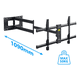 thumbnail image 2 of Soporte Tv Pared Con Brazo 109cm Para 42-86 Pulgadas Lab.G, Negro, 2 of 5