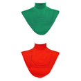 thumbnail image 1 of 2 Pack De Cuello Alto De Cuello Alto De Imitación Para Mujer, Cuello De Dickey, Muselina, Hijab, Cuello, Cubierta Sunnimix cuello de tortuga de cuello alto de mujer, 1 of 8