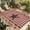 Brown Red, variant on Texas Star Plaid Outdoor Rug for Patio/Deck/Porch, Non-Slip Large Area Rug 5 x 8 Ft, Farmhouse Black Brown Texas Vintage Indoor Outdoor Rugs Washable Area Rugs, Reversible Camping Rug Carpet Runner