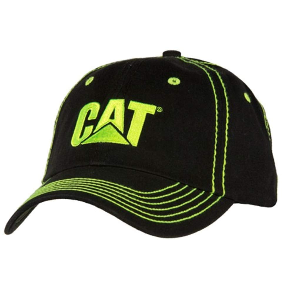 Caterpillar CAT Equipment Black HiVis Safety Yellow/Green Contrast