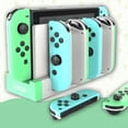 thumbnail image 2 of Soporte de carga del cargador del controlador del juego PG-9186A para Nintendo Switch Joy Con, 2 of 7