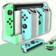 thumbnail image 2 of Soporte de carga del cargador del controlador del juego PG-9186A para Nintendo Switch Joy Con, 2 of 9