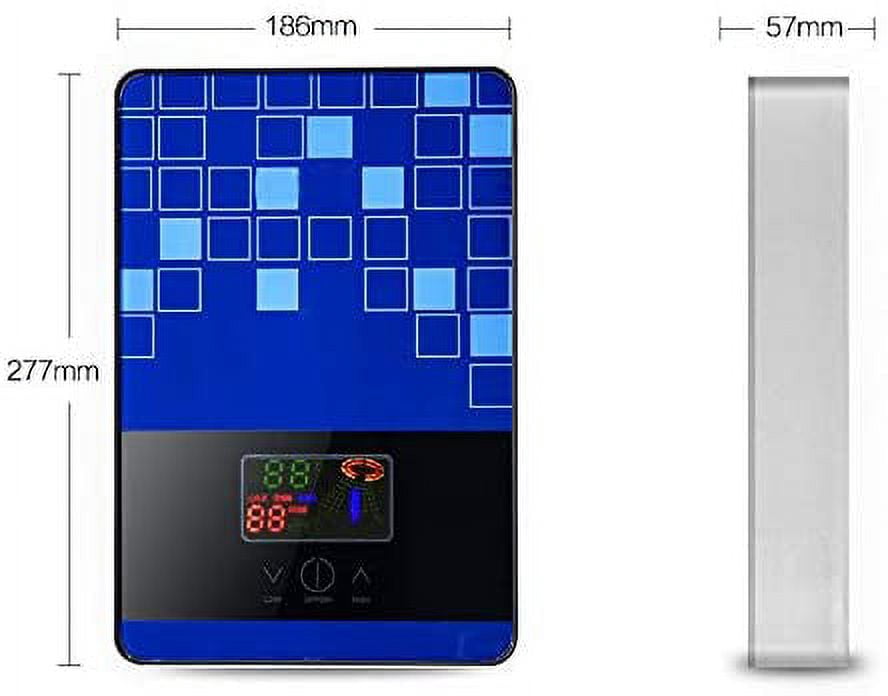 Electric Tankless Instant Hot Water Heater Bathroom Shower Kitchen 4.5kW