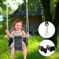 thumbnail image 6 of Celawork Baby Swing Seat - Canvas Hanging Seat with Safety Belt, Grey, 6 of 8