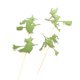 thumbnail image 4 of 12 piezas de forma de bruja Cake Toppers de Halloween bruja escoba Magdalena Selecciones Toppers decoración del partido (color mezclado, como se muestra), 4 of 7