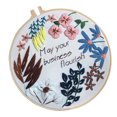 thumbnail image 1 of Kit de bordado de flores Worallymy, Manual de bricolaje para principiantes, tela 3D, flor, punto de cruz, juego de costura práctico para sala de estar Worallymy JD735795531, 1 of 7