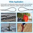 thumbnail image 5 of Aluminum Crimping Loop Sleeve M0.8-M6 (1/32''-1/4'') Diameter Double Ferrules Cable Crimps Kits for Wire Rope and Cable 8 Sizes Available, 5 of 5