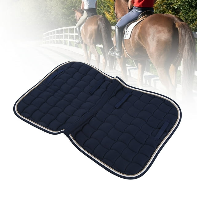Soft Breathable All Purpose Saddle Pad With Hand Strap And Girth For Horses, Material, Sponge Padding, Breathable, Durable, Lightweight
