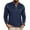 Navy, variant on Free Shipping Henley Long Sleeve Shirts for Men Regular-Fit Lightweight Casual Button T-Shirts Basic Button Tee Tops Fall Clothes