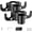 2 Set, variant on Trailer Towing Chain Organizer, Aluminum Rv Towing Chain Organizer & 7-Way Plug Holder, Heavy Duty Anti-Rust Bracket Fits 2" 2ΒΌ" Tongue Jack for Outside Travel Camper (2 Set)