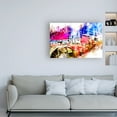 thumbnail image 3 of Trademark Fine Art 'NYC Watercolor Collection - Fire Truck' Canvas Art by Philippe Hugonnard, 3 of 3