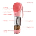 thumbnail image 3 of Dog Water Bottle for Walking Portable Pet Travel Water Dispenser Multi-Functional Water Cup Food Box with Poop Shovel, 3 of 7