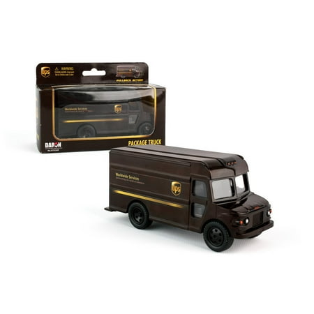 Ups Truck - UPS Package Truck Toy with Pullback Action