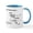 White/Blue Inside, variant on CafePress - Enjoyment Of Reading Mug - 11 oz Ceramic Mug - Novelty Coffee Tea Cup