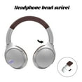 thumbnail image 6 of RnemiTe-amo Hybrid Active Noise Cancelling Headphones 5.3,Wireless Bluetooth On-Ear Headphones,Battery Level Digital Display Battery Life Foldable And Card Insertion Immersive Sound Earphones, 6 of 9