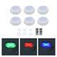 thumbnail image 3 of Luces LED de Disco Luces Debajo del Gabinete que Cambian de Color Luces Debajo del Mostrador Regulables a Pilas con Controles Remotos Mini Luz Nocturna para el Armario de la ANGGREK Otros, 3 of 8