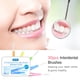 thumbnail image 3 of 30 Uds. Cepillos interdentales para palillos de dientes cepillo de higiene bucal con cabeza de hilo dental TFixol  Natural, 3 of 7
