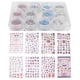 thumbnail image 1 of Kit de lentejuelas y purpurina para decoración de uñas, pegatinas profesionales con forma de bandera para decoración de uñas, 1 of 8