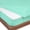 Aqua Blue, variant on RMS Bedding Ultra-Soft Premium Cotton Zip On sheets with 1 Fitted Base and 2 Top Zip Sheet Fits Mattresses up to 6" Deep Pocket- Beige - Full Size