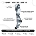 thumbnail image 3 of Bixox Nautical1 Print Compression Socks,Compression Socks Women & Men Circulation for Medical,Running,Athletic, 3 of 7