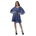 thumbnail image 2 of Moomaya Sorties de Plage Imprimées Femmes Grande Taille Robes d'Été pour Femmes Robe Courte, 2 of 6