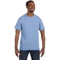 thumbnail image 2 of Hanes ComfortBlend EcoSmart Men`s Crewneck T-Shirt, M, Light Blue, 2 of 6