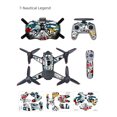 thumbnail image 1 of TIMIFIS Pvc Sticker Remote Control Pvc Sticker Protective Cover Patch Set for Fpv Drone New Home Decor, 1 of 2