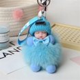 thumbnail image 3 of Llavero De Felpa ENOCH Con Encanto Decoración Kawaii Mochila Colgante Joyería Regalo Coches Pompón, 3 of 4