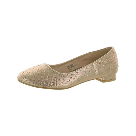

Badgley Mischka Womens Slip On Round Toe Ballet Flats