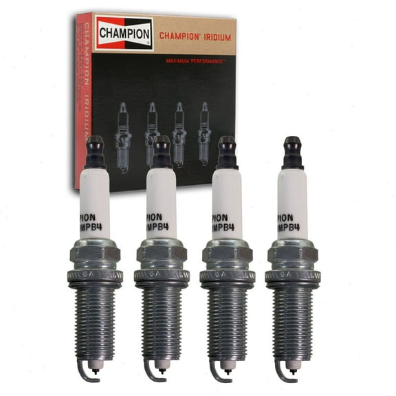 4 pc Champion Iridium Spark Plugs compatible with Jeep Cherokee 2.4L L4 2014-2020