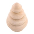 thumbnail image 3 of Adornos para tartas de fiesta con clavijas para árbol de Navidad de madera DIY en blanco, paquete de 20, 3 of 5