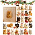 thumbnail image 1 of Calendario Adviento Pomerania 2025 Adornos Planos 2D Cuenta Regresiva Navidad, 1 of 9