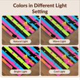 thumbnail image 7 of Design&I 3'x5' Ultra Soft Throw Mat, Record Vinyl Retro Turntable Stripes Musical Notes Paint Splatter None Fluffy Washable Easy Care Indoor rug for Bedside Hallway, 7 of 7