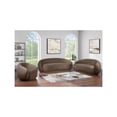 thumbnail image 4 of Meridian Furniture Emery Brown Velvet Loveseat, 4 of 8