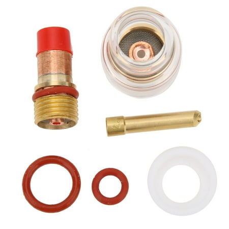 

WP17/18/26 Welding Torch Filter Guide Fluid Protection Collet with Transparent Glass Cover