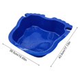 thumbnail image 3 of Bañera Para Pies De Piscina, Spa De Agua De Plástico Y Masaje De Pies, Lavabo Para Pies, Baño De Pies Para Remojo De Pies, Pedicura De Tobillo Para Piscina Y Piscina Vogacara CE006380-00, 3 of 6