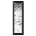 thumbnail image 2 of ArtToFrames 8" x 31" Matte Black Picture Frame, 8x31 inch Black Wood Poster Frame (WOM-5113),  Pack, 2 of 7